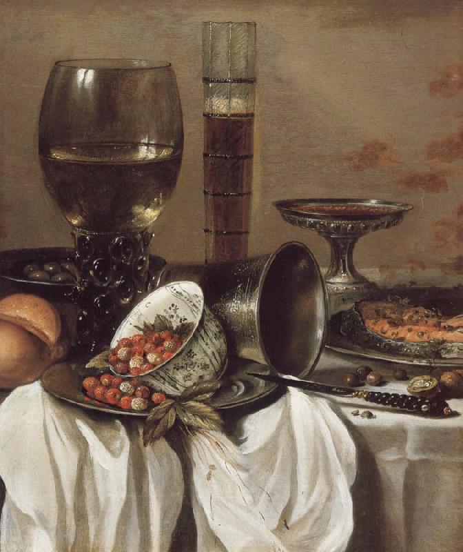 Pieter Claesz Still Life with Drinking Vessels